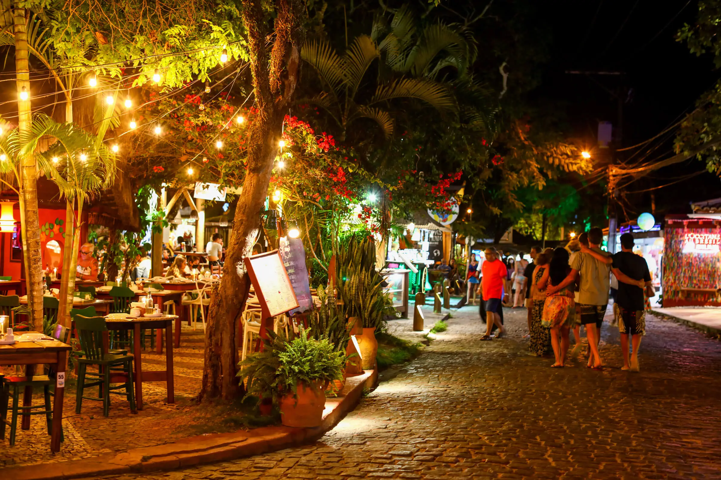 Rua do Mucugê em Arraial d'Ajuda
